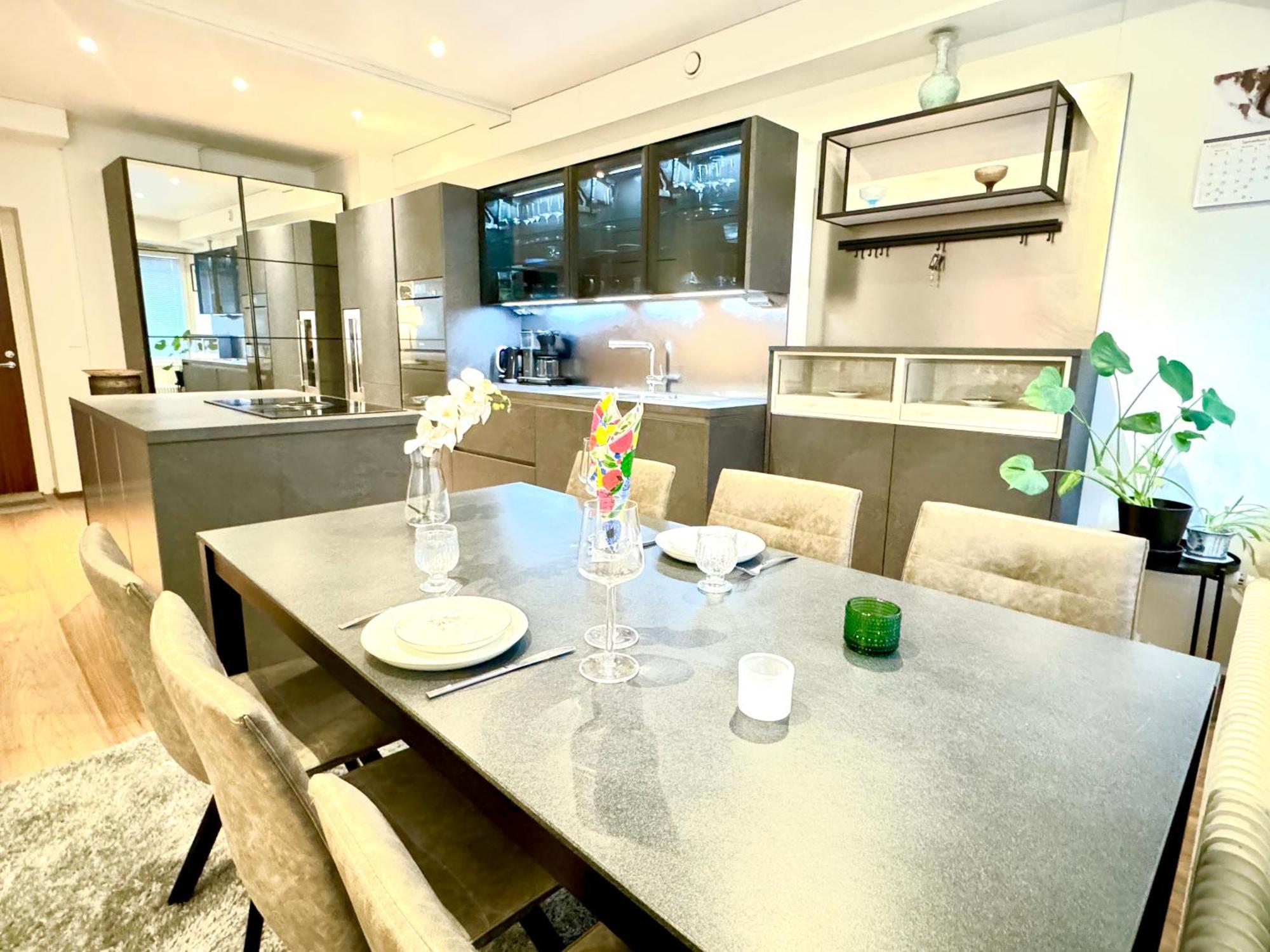 Turku Central Luxury Modern Cozy Flat 69M2 Apartment Luaran gambar